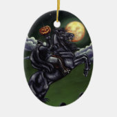 slaapholle verfversiering keramisch ornament (Voorkant)