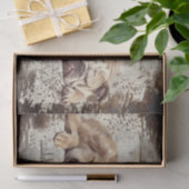 Slaaphond geïllustreerd tissuepapier (Geschenk)
