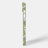 Slaaphond geïnspireerd print in groen grijs Case-Mate iPhone case (Achterkant / Links)