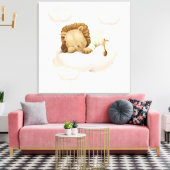 Slaaphuis Canvas Afdruk (Insitu (Woonkamer))