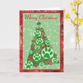 Slaaphuis met kerstboomschors kaart (Gele Bloem)