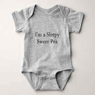 Slaapige, dunne peul-Baby-1-stuifmeubel Romper