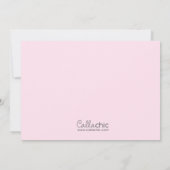 Slaapinjecties voor Girl Baby (Giraffe roze) Kaart (Achterkant)