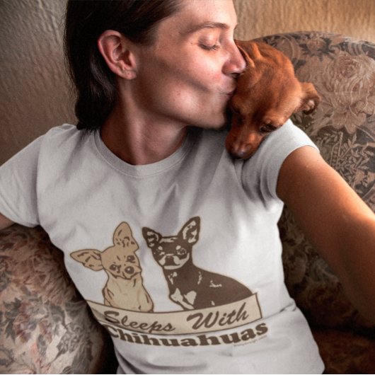 Slaapjes met Chihuahuas Dogs T-shirt