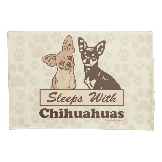 Slaapjes met Chihuahuas Kussensloop (Voorkant)