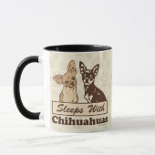 Slaapjes met Chihuahuas Mok (Links)