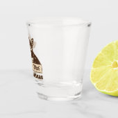 Slaapjes met Chihuahuas Shot Glas (Rechts)