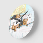 Slaapjes met Yorkies van Catia Cho Ronde Klok (Hoek)