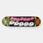 SLAAPKAMER BULLY JMT 8 1/4 "Skateboard Deck Persoonlijk Skateboard (Horizontaal)