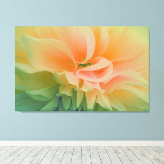 slaapkamer canvas afdruk (Insitu (Houten vloer))