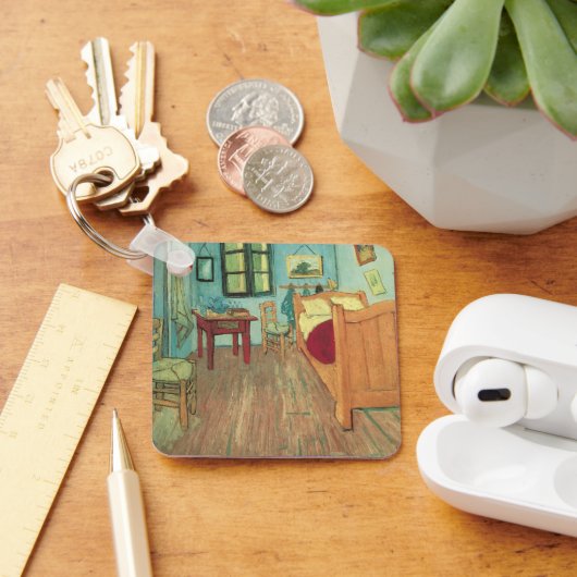 Slaapkamer in Arles door Vincent van Gogh Sleutelhanger (Bureau)