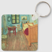 Slaapkamer in Arles door Vincent van Gogh Sleutelhanger (Achterkant)