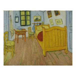Slaapkamer in Arles, Olie Schilderij, Vincent Van Foto Afdruk