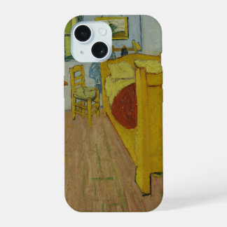 Slaapkamer in Arles, Olie Schilderij, Vincent Van  iPhone 15 Case