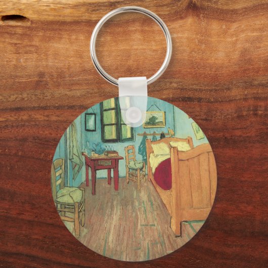 Slaapkamer in Arles Sleutelhanger (Voorkant)