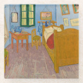 Slaapkamer in Arles | Vincent van Gogh Glazen Onderzetter (Voorkant)