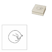 Slaapkamer Rubberstempel (Gestempeld)