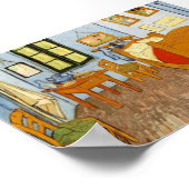 Slaapkamer van Van Gogh Poster (Hoek)
