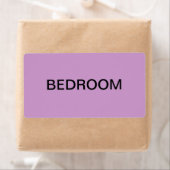 Slaapkamer Verpakking & Verhuizing Etiket (Insitu)