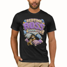 Slaapkamervoor Bed Fun T-shirt
