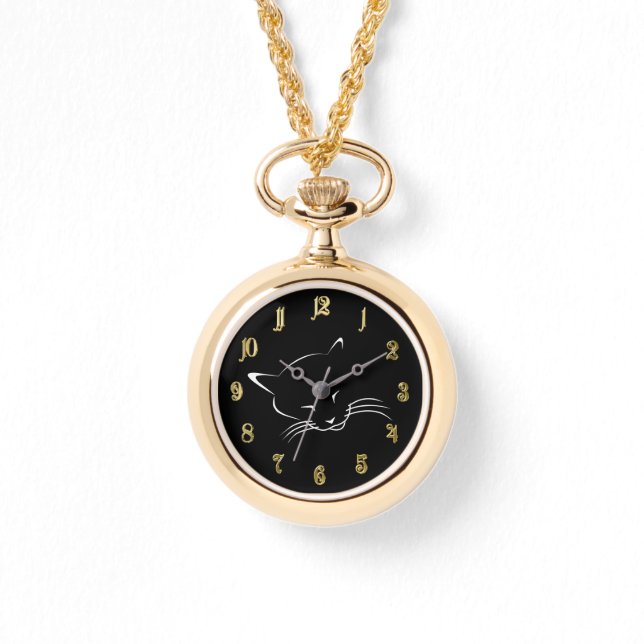 Slaapkat Horloge (Voorkant)