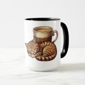 Slaapkat Koffiemok Mok (Voorkant rechts)