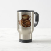 Slaapkat Koffiemok Reisbeker (Voorkant rechts)