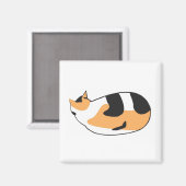 Slaapkat Magneet (Voorkant / Achterkant)