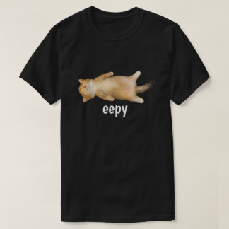 Slaapkat Meme Grappige Slaperige Kat Humor Sarcasm T-shirt