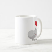 Slaapkat met naam - Perfect cadeau Koffiemok (Voorkant rechts)