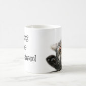 Slaapkat wil koffie koffiemok (Center)