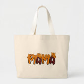 Slaapkatten Grote Tote Bag (Voorkant)