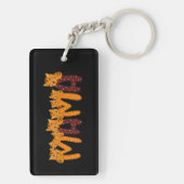 Slaapkatten Sleutelhanger (achterkant)