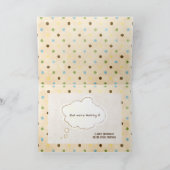 Slaapkatten Verjaardag Kaart (Binnen)