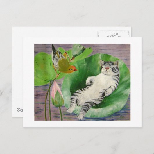 slaapkeuken briefkaart (Voorkant / Achterkant)