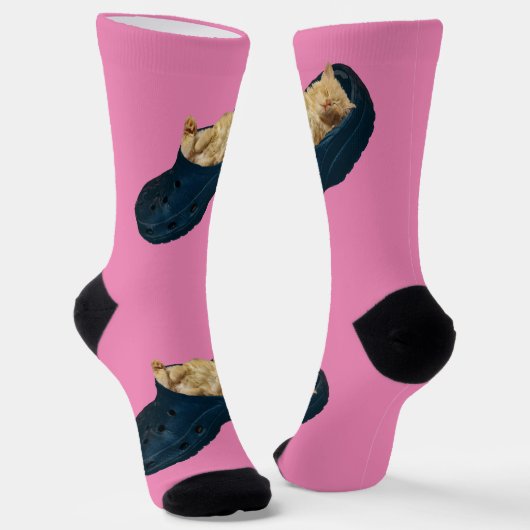 Slaapkeuken in een boegschoen, Sokken van de beman (Gebogen)