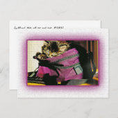 Slaapkeuten in een Bourgogne Briefkaart (Voorkant / Achterkant)