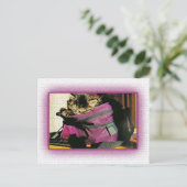 Slaapkeuten in een Bourgogne Briefkaart (Staand voorkant)