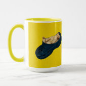 Slaapkeuten in een krokohoe, koffie-Mok Mok (Links)