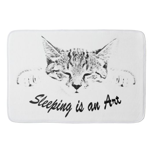 Slaapkitten Badmat (Voorkant)