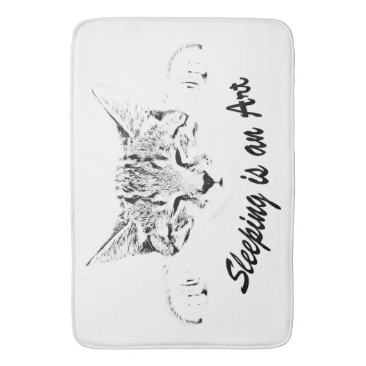 Slaapkitten Badmat (Voorkant Verticaal)