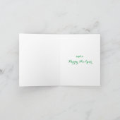 Slaapkitten kat kerstkaart feestdagen kaart (Binnen)