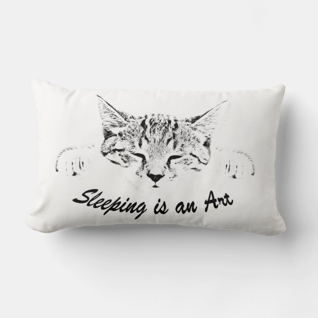 Slaapkitten Kussen (Voorkant)