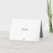 Slaapkitten op oude quilt kaart (Achterkant)