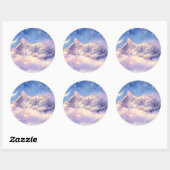 Slaapkitten Wolk Sticker (Vel)