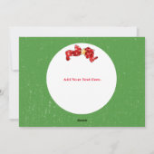 Slaapklaart voor Sinterklaas Feestdagenkaart (Achterkant)