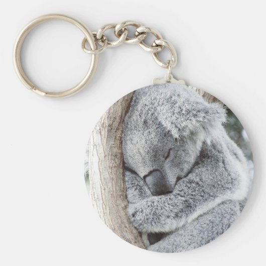 Slaapkoala baby sleutelhanger (Voorkant)