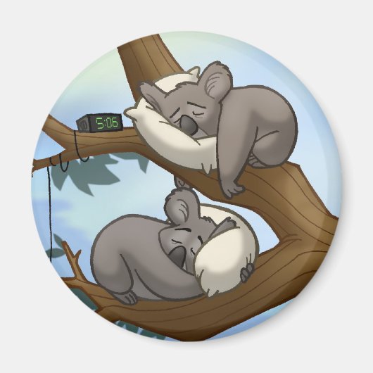 Slaapkoala magneet (Voorkant)