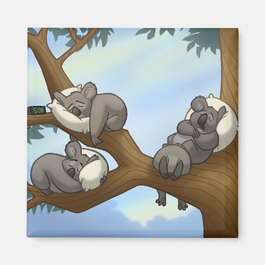 Slaapkoala magneet (Voorkant)