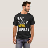 slaapkom herhalen t-shirt (Voorkant volledig)
